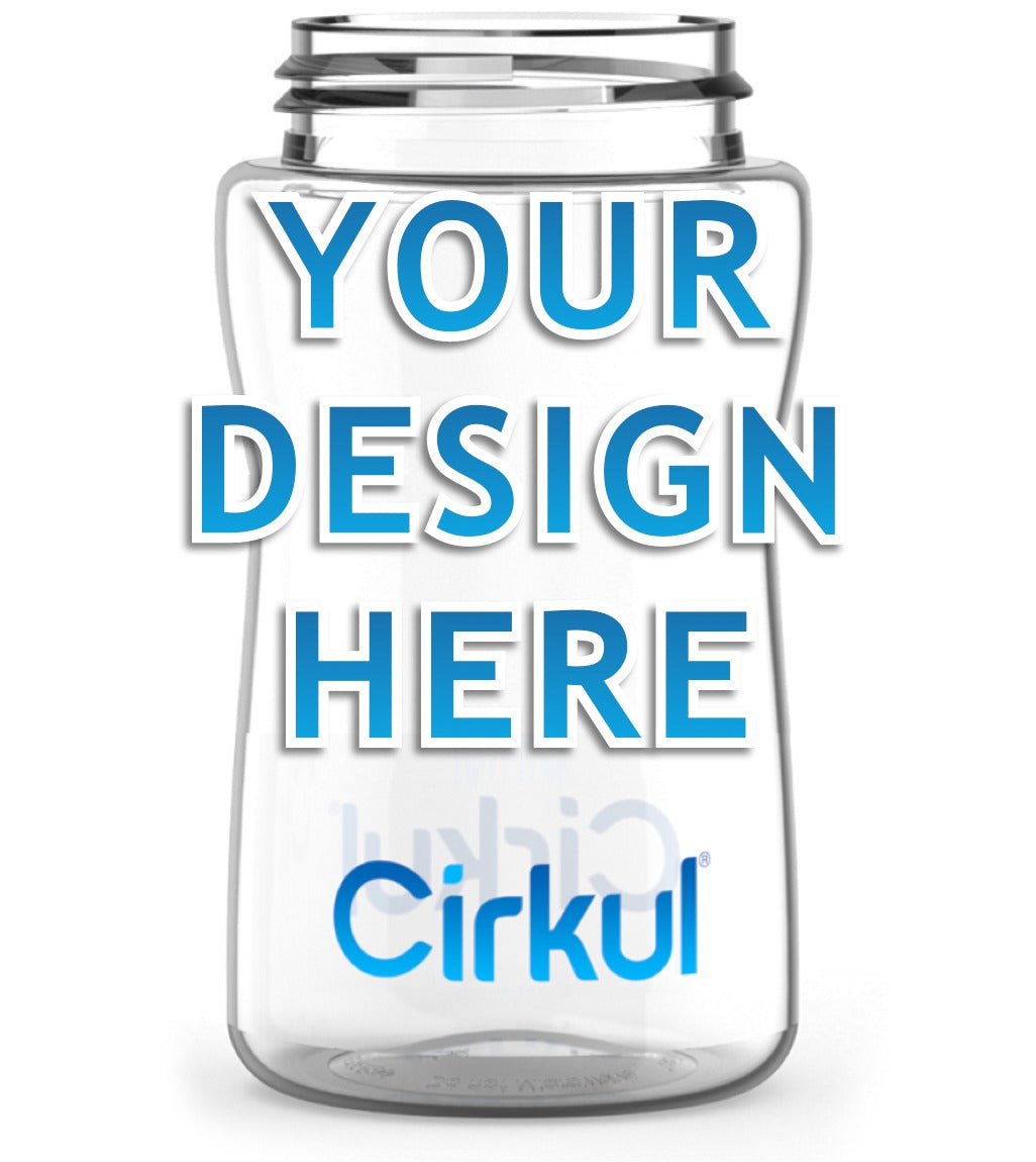 CX: Custom 12oz. Plastic Bottle