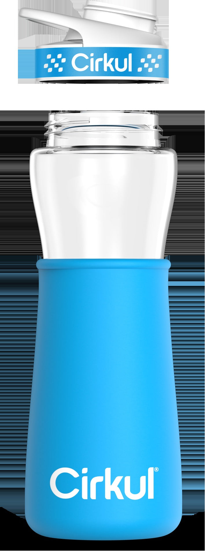 Add-on: 22oz. Plastic Bottle & Comfort Grip Lid + 22oz. Chill Sleeve