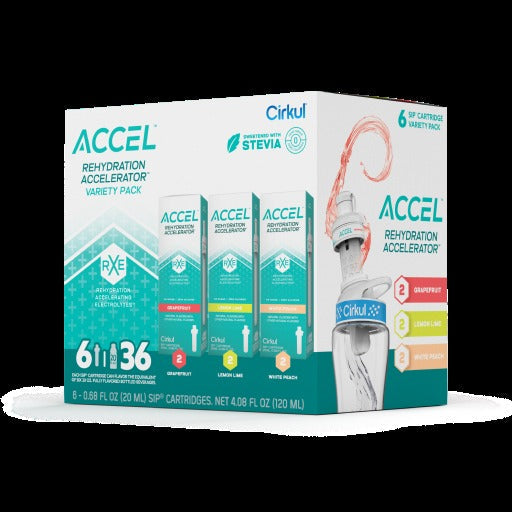 Base: Accel Flavor Cartridge Variety Pack, 6-Pack