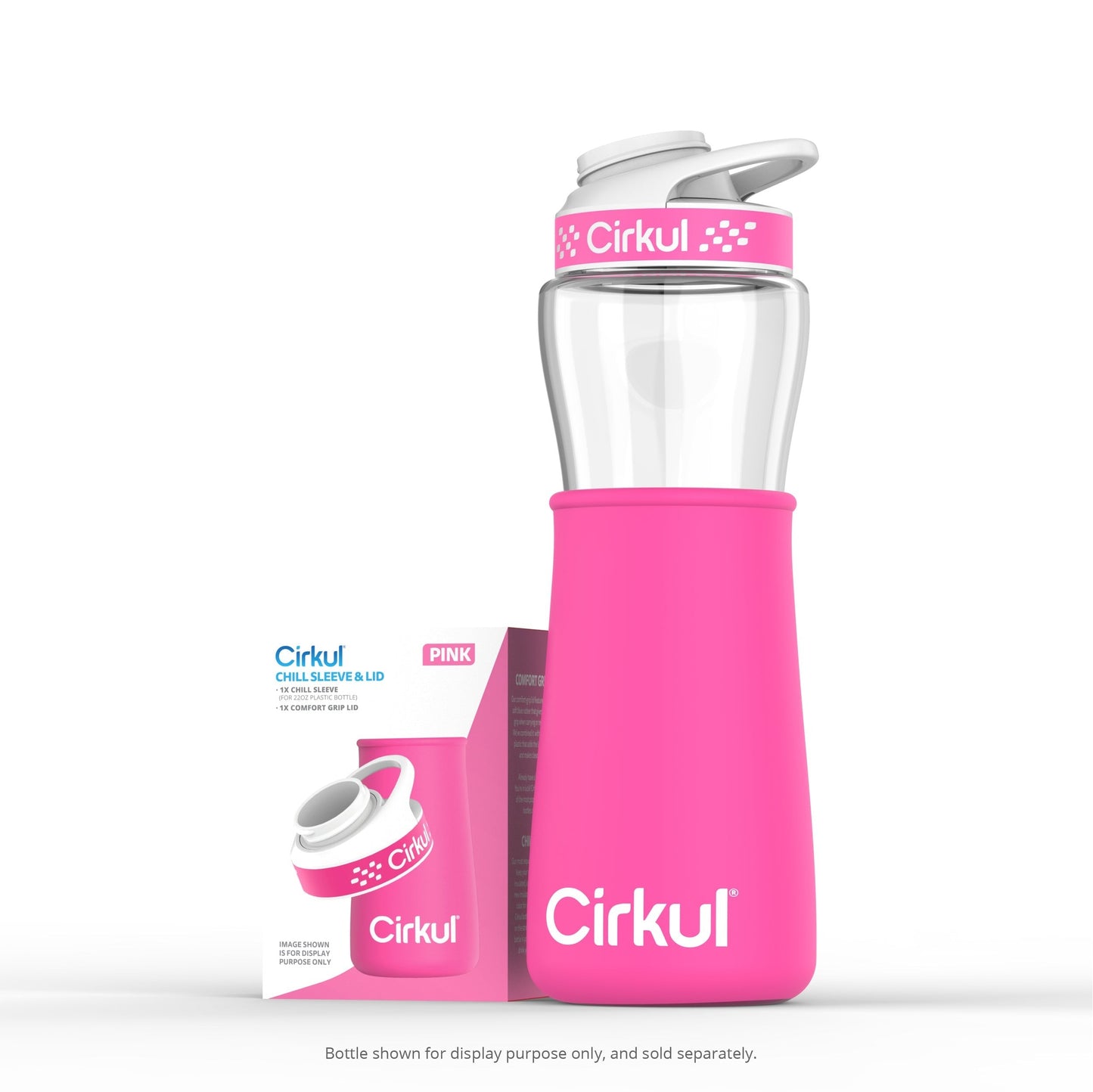 Pink 22oz. Chill Sleeve & Lid