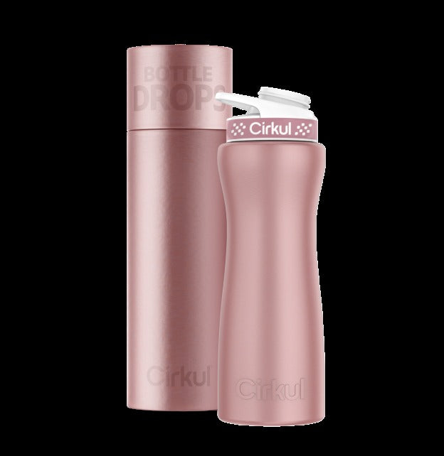 Limited Edition: 22oz. Rose Gold Stainless Steel Bottle & Lid
