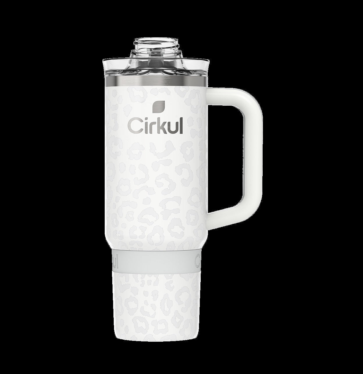 CX: Limited Edition: 30oz. Cream Leopard Travel StrawSipTM Tumbler