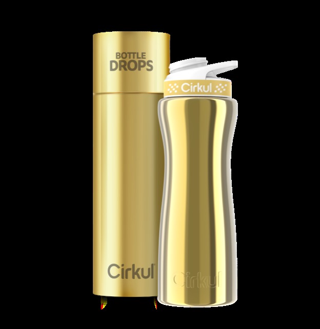 CX: Limited Edition: Gold Chrome 22oz. Stainless Steel Bottle & Lid