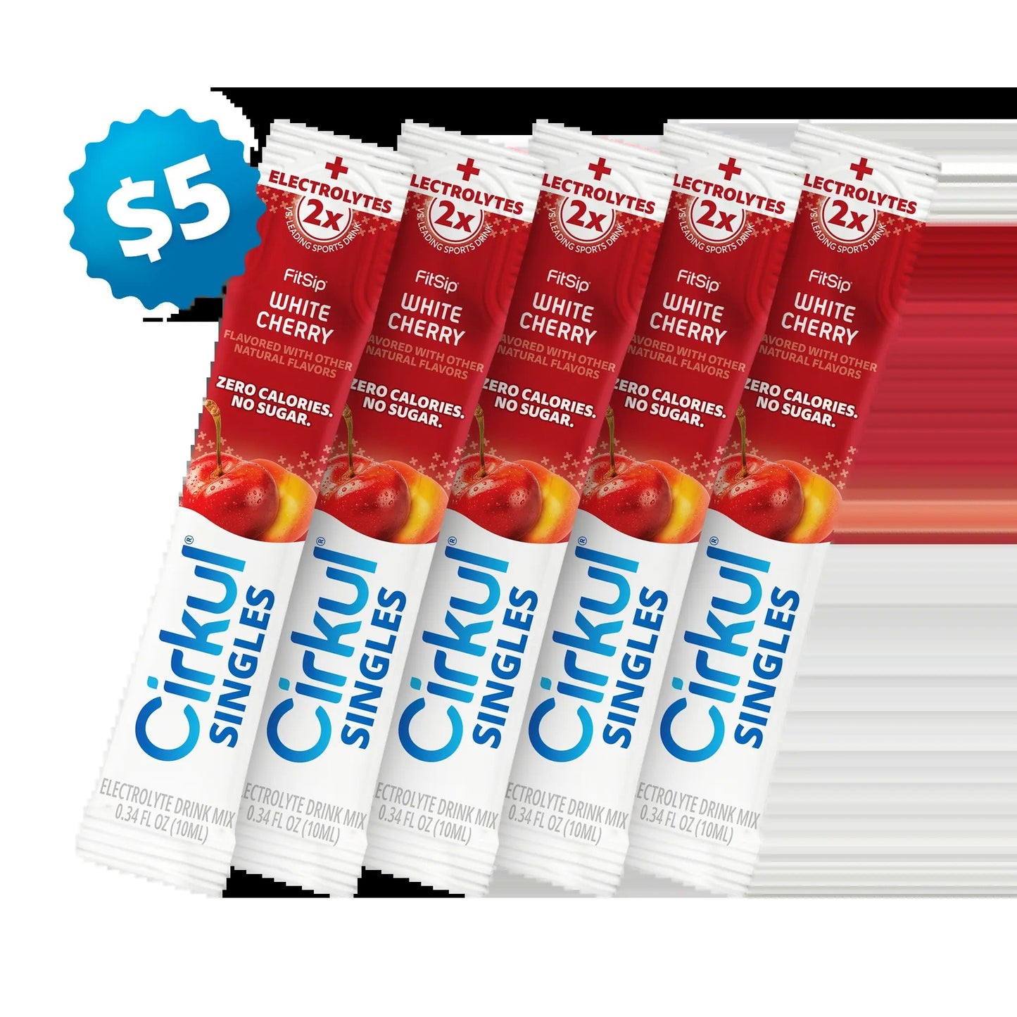 5 For $5 - FitSip® White Cherry