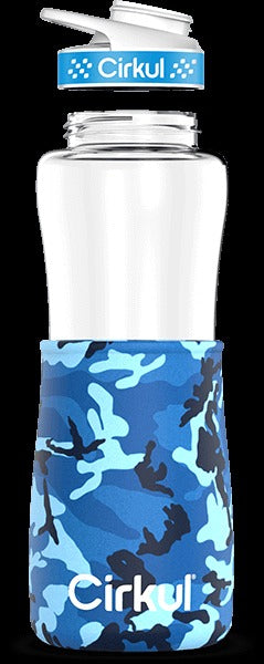 Add-on: 32oz. Plastic Bottle & Comfort Grip Lid + 32oz. Chill Sleeve