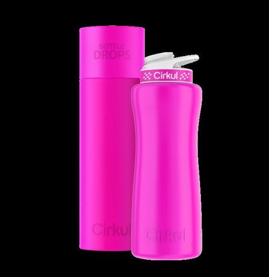 Limited Edition: 32oz. Neon Fuchsia Stainless Steel Bottle & Lid