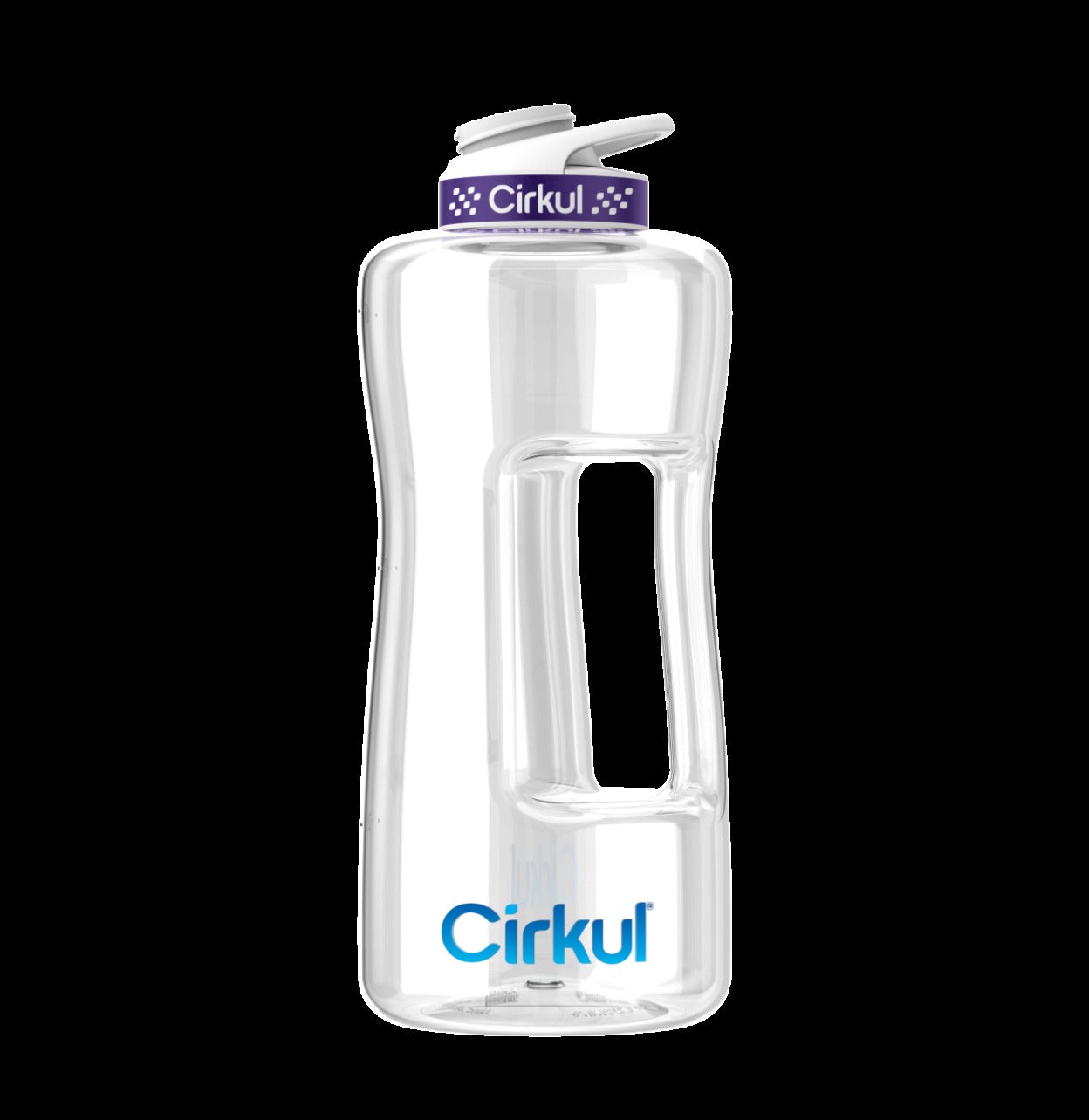 Limited Edition: 62oz. Plastic Bottle & Purple Lid