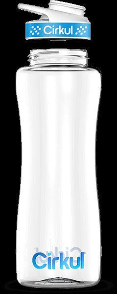 Custom 32oz. Plastic Bottle & Comfort Grip Lid