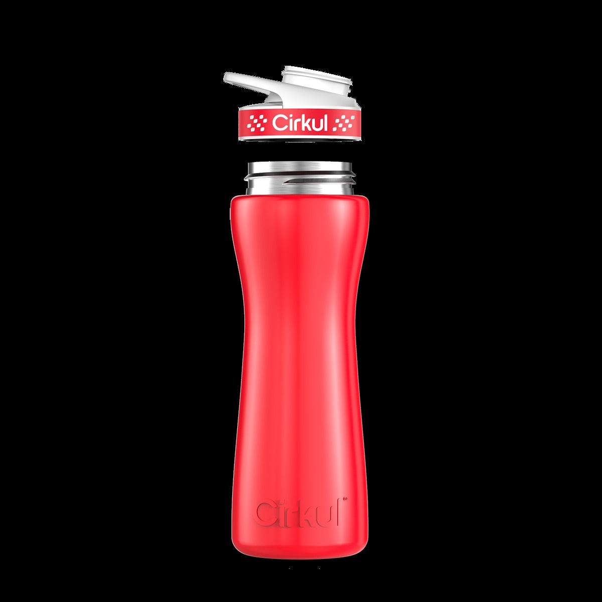 Custom 22oz. Stainless Steel Bottle & Comfort Grip Lid