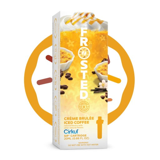 Sip Flavor: Frosted Crème Brulée Iced Coffee