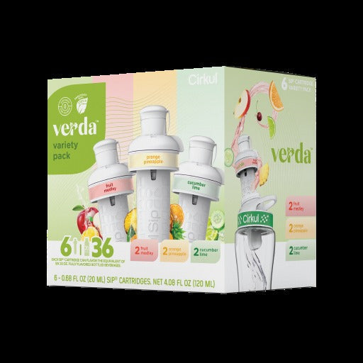 Base: Verda Flavor Cartridge Variety Pack, 6-Pack