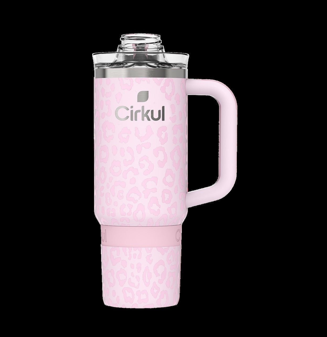 CX: Limited Edition: 30oz. Azalea Leopard Travel StrawSipTM Tumbler