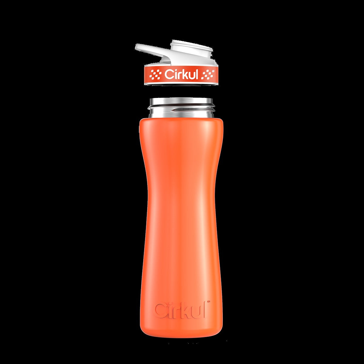 Custom 22oz. Stainless Steel Bottle & Comfort Grip Lid