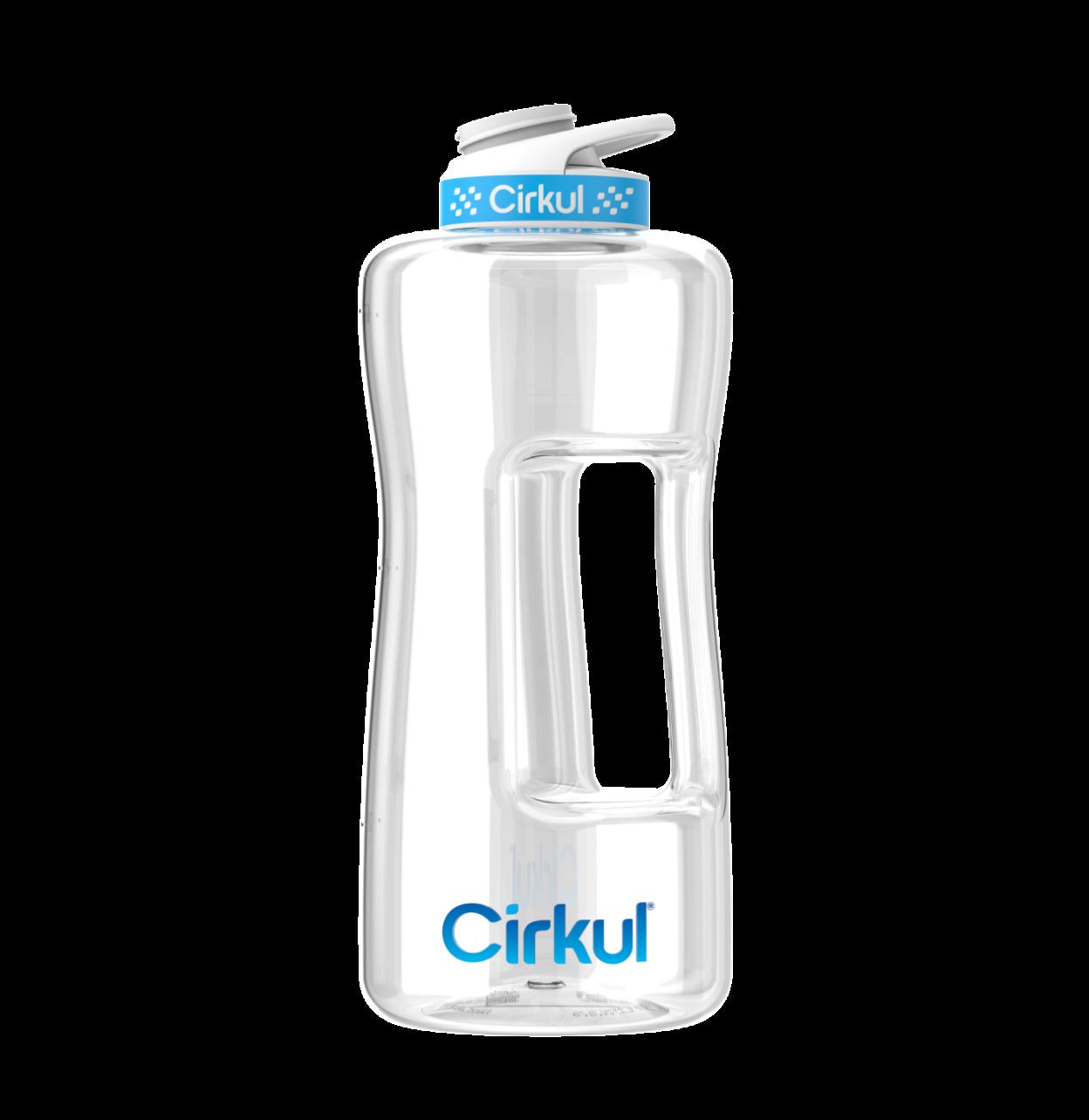 Limited Edition: 62oz. Plastic Bottle & Blue Lid