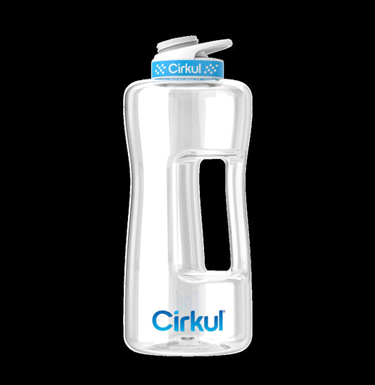 Limited Edition: 62oz. Plastic Bottle & Blue Lid