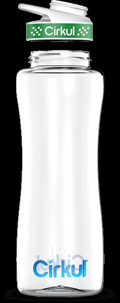 Custom 32oz. Plastic Bottle & Comfort Grip Lid