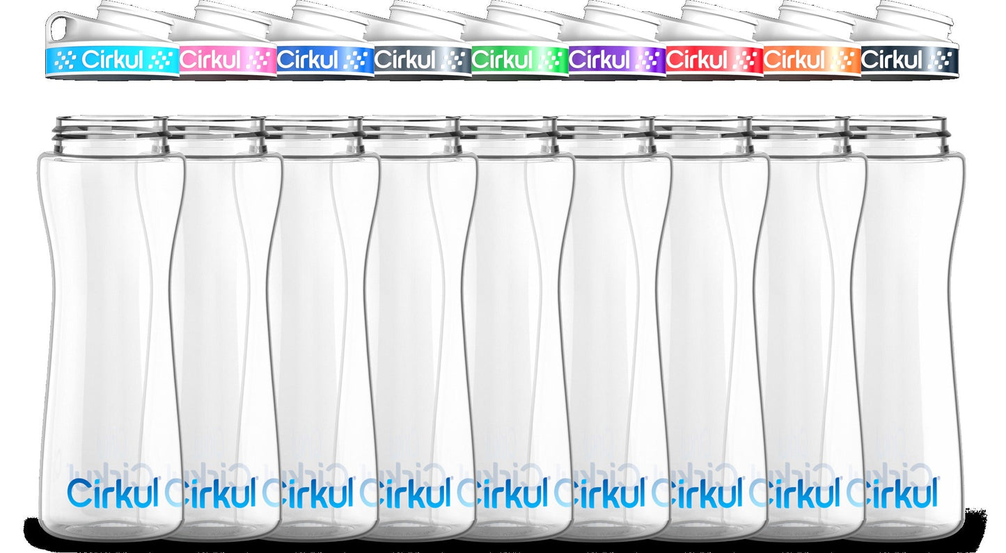 Add-on: 22oz. Plastic Bottle & Comfort Grip Lid