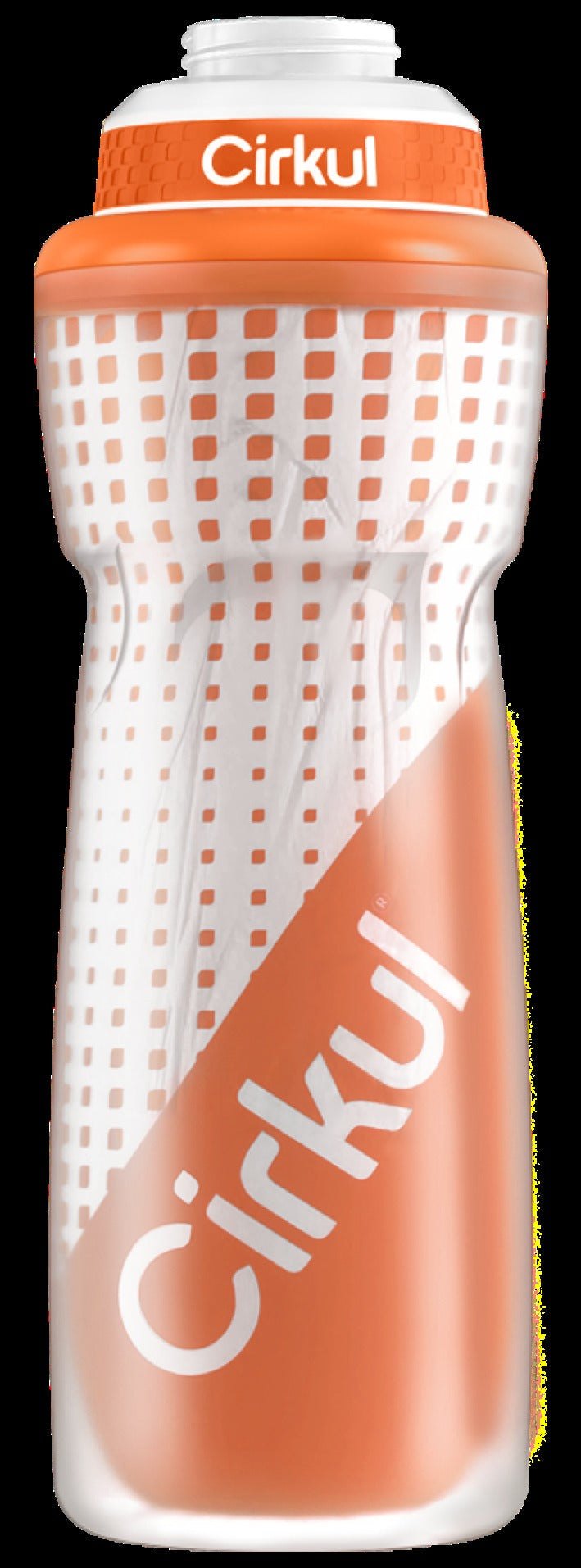 32oz. Insulated Squeeze Plastic Bottle & Sport Lid