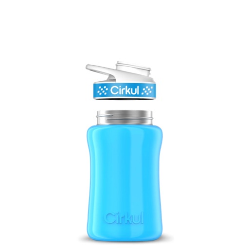 12oz. Stainless Steel Bottle & Comfort Grip Lid