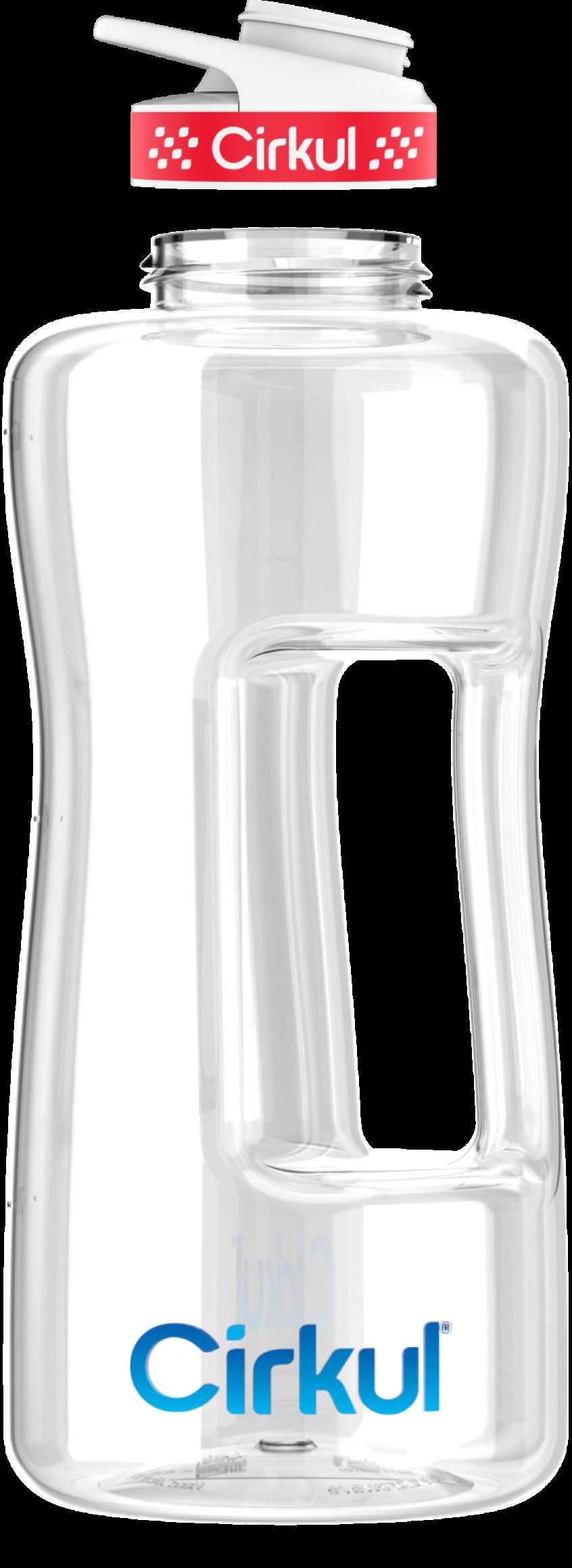 62oz. Plastic Bottle & Comfort Grip Lid