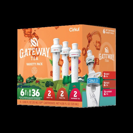 Base: Gateway Tea Flavor Cartridge Variety Pack, 6-Pack