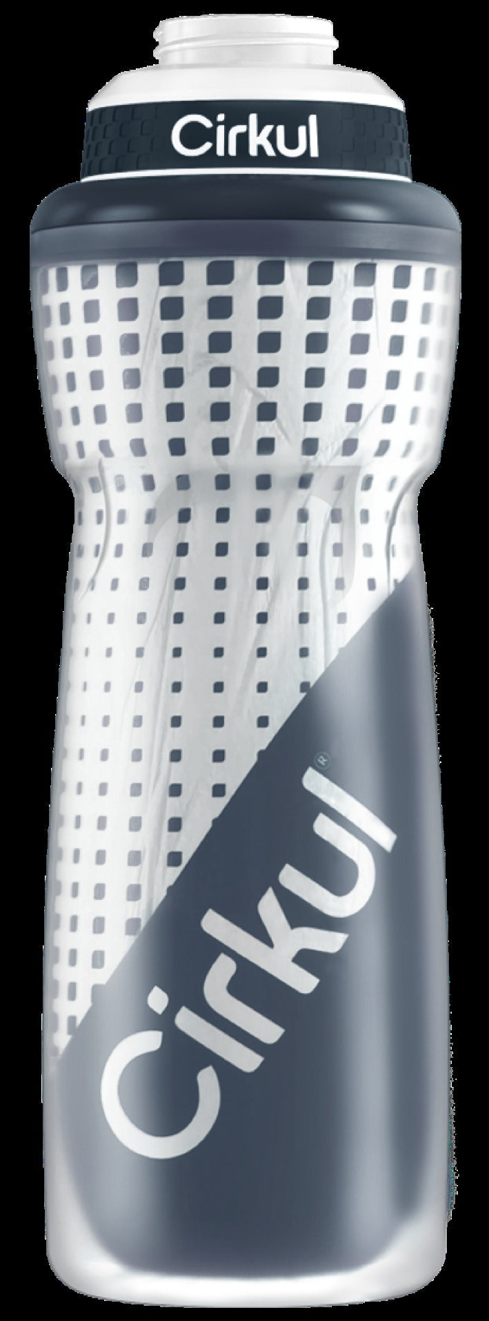 32oz. Insulated Squeeze Plastic Bottle & Sport Lid