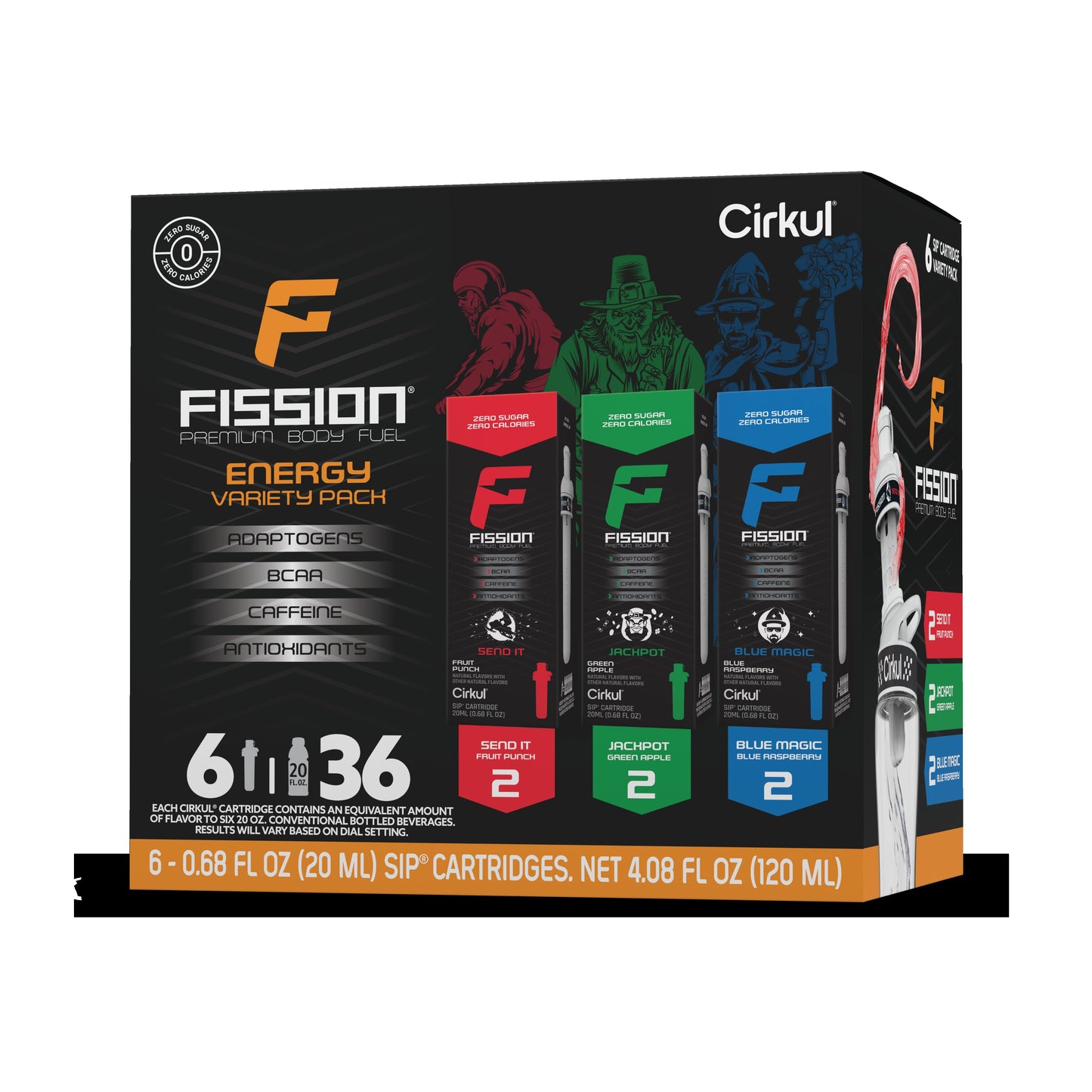 Fission® 6-Pack Variety Pack