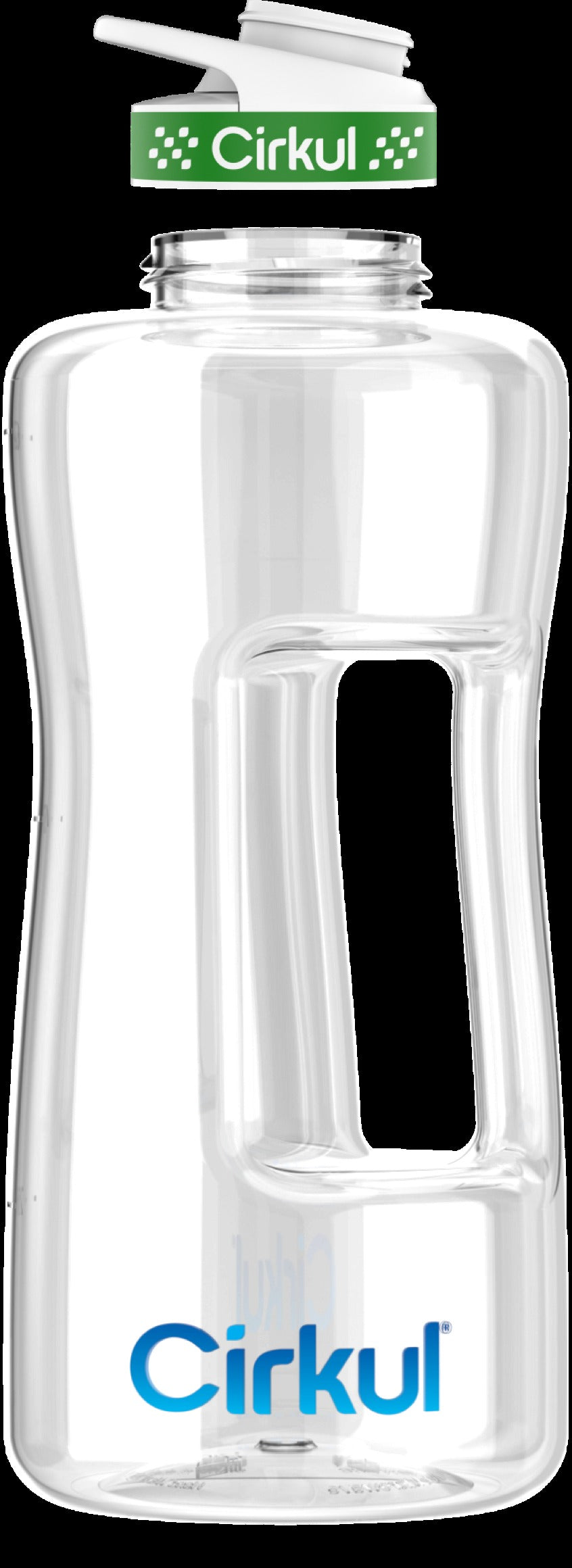 62oz. Plastic Bottle & Comfort Grip Lid