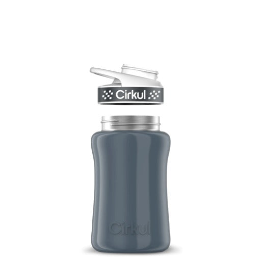 12oz. Stainless Steel Bottle & Comfort Grip Lid