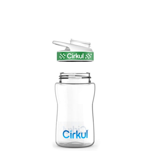 12oz. Plastic Bottle & Comfort Grip Lid