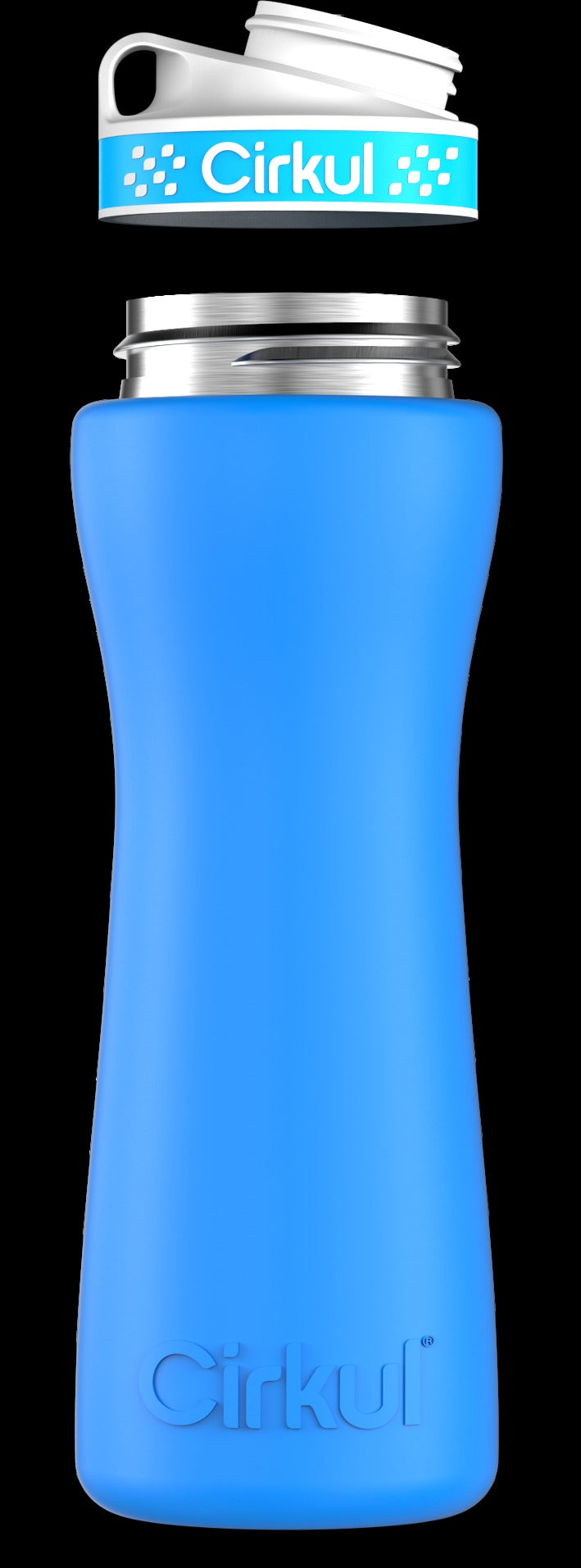 Custom 22oz. Stainless Steel Bottle & Comfort Grip Lid