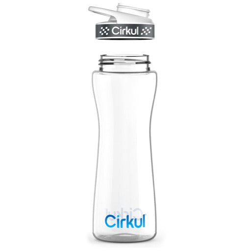 22oz. Plastic Bottle & Comfort Grip Lid