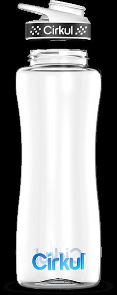 Custom 32oz. Plastic Bottle & Comfort Grip Lid
