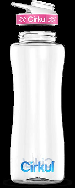 Custom 32oz. Plastic Bottle & Comfort Grip Lid