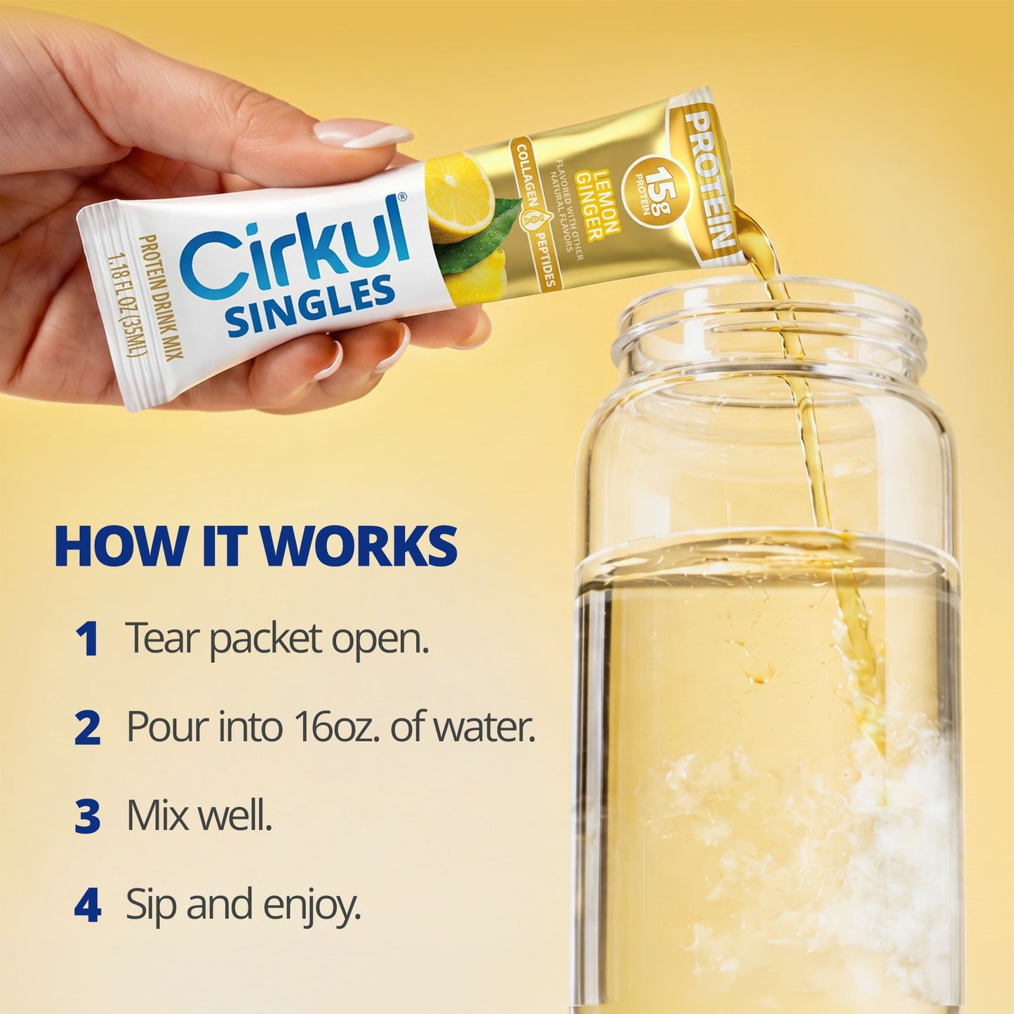 Protein Lemon Ginger 6-Pack