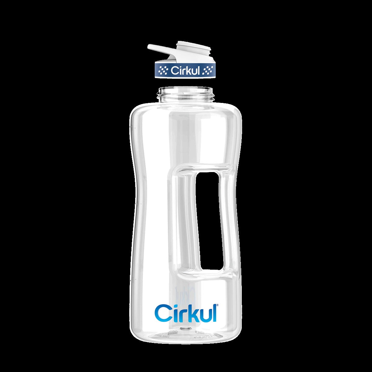 62oz. Plastic Bottle & Comfort Grip Lid