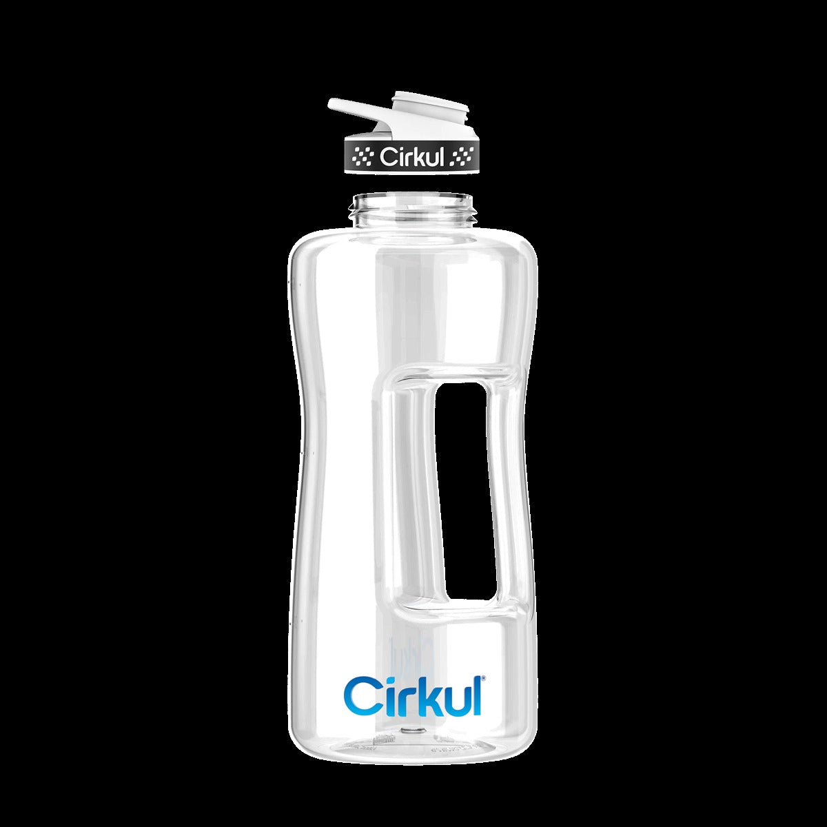 62oz. Plastic Bottle & Comfort Grip Lid
