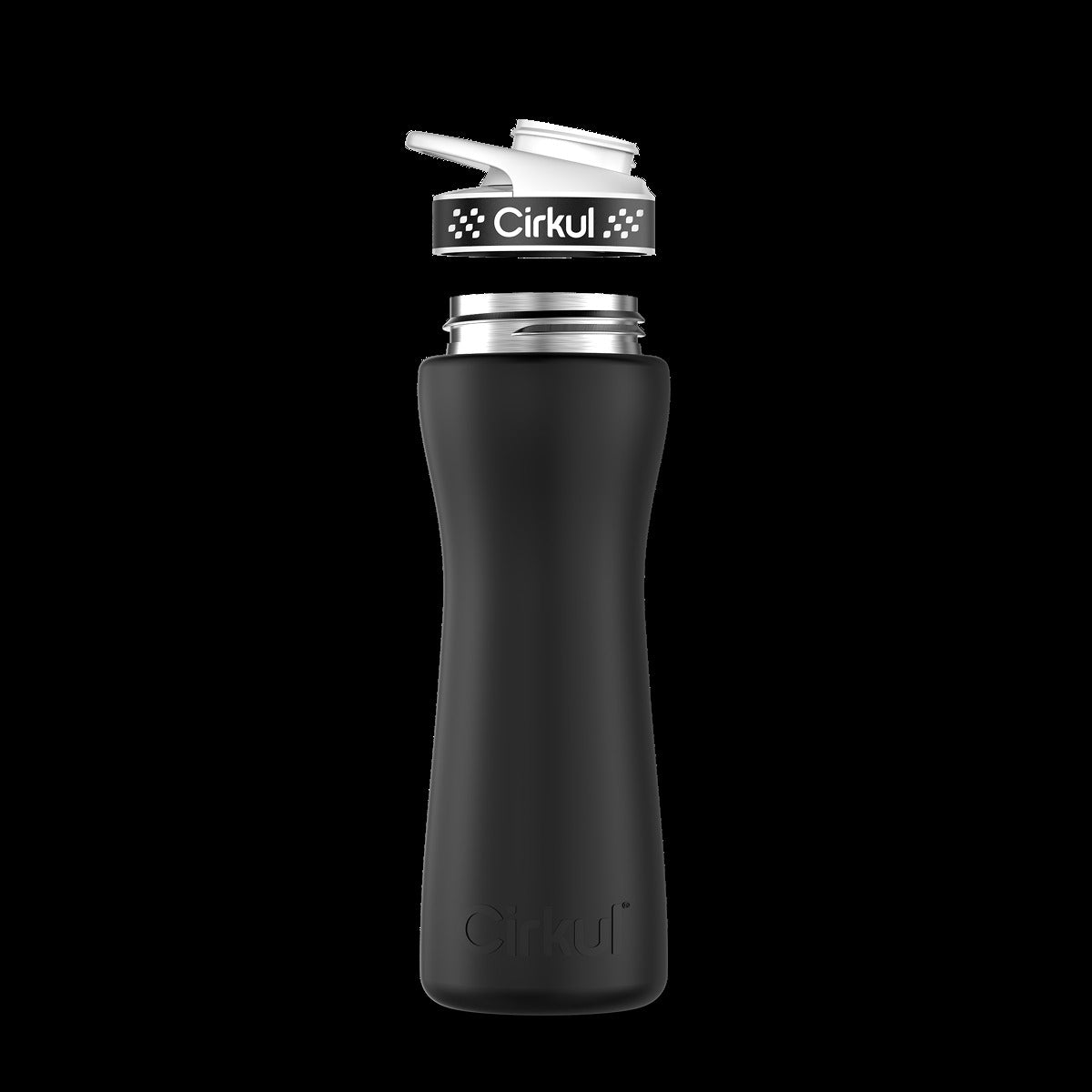 Custom 22oz. Stainless Steel Bottle & Comfort Grip Lid
