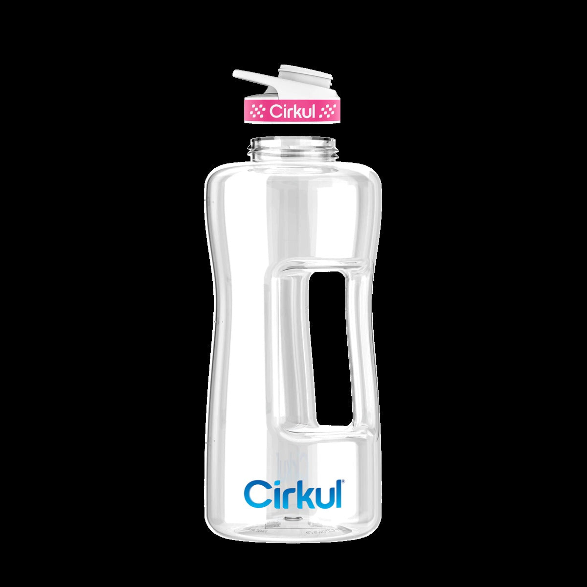 62oz. Plastic Bottle & Comfort Grip Lid