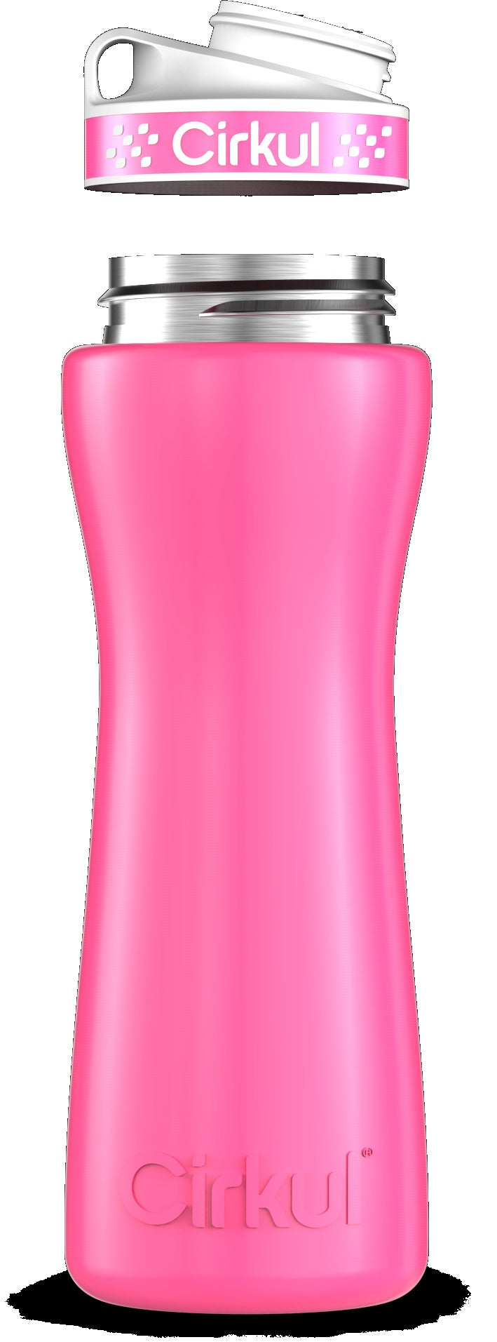Custom 22oz. Stainless Steel Bottle & Comfort Grip Lid
