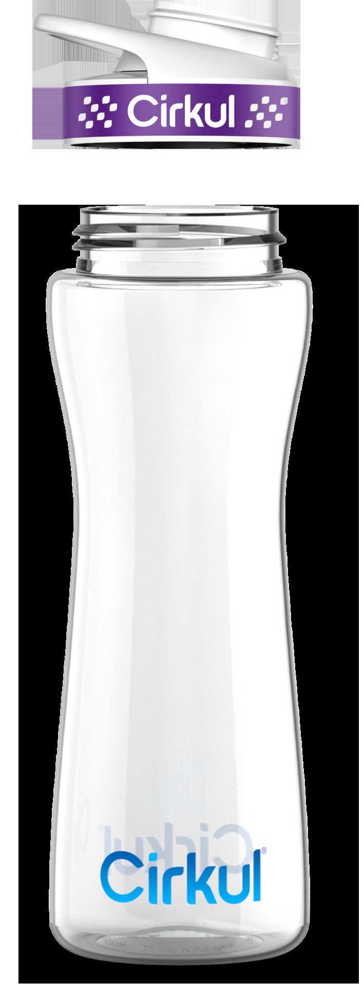 Add-on: 22oz. Plastic Bottle & Comfort Grip Lid