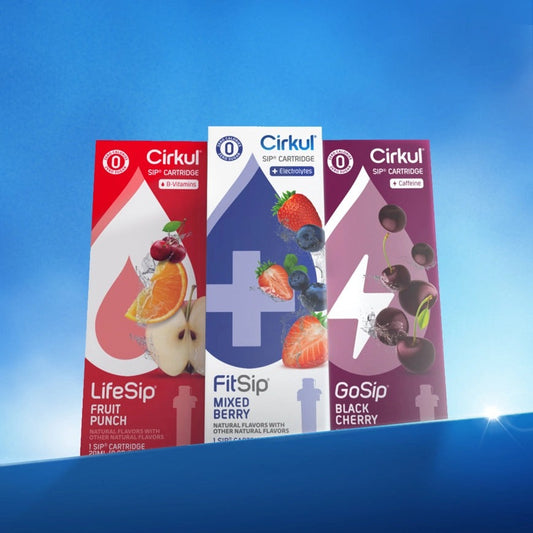 FREE LifeSip Fruit Punch, GoSip Black Cherry, and FitSip Mixed Berry