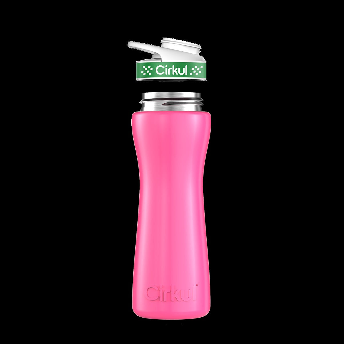 22oz. Stainless Steel Bottle & Comfort Grip Lid