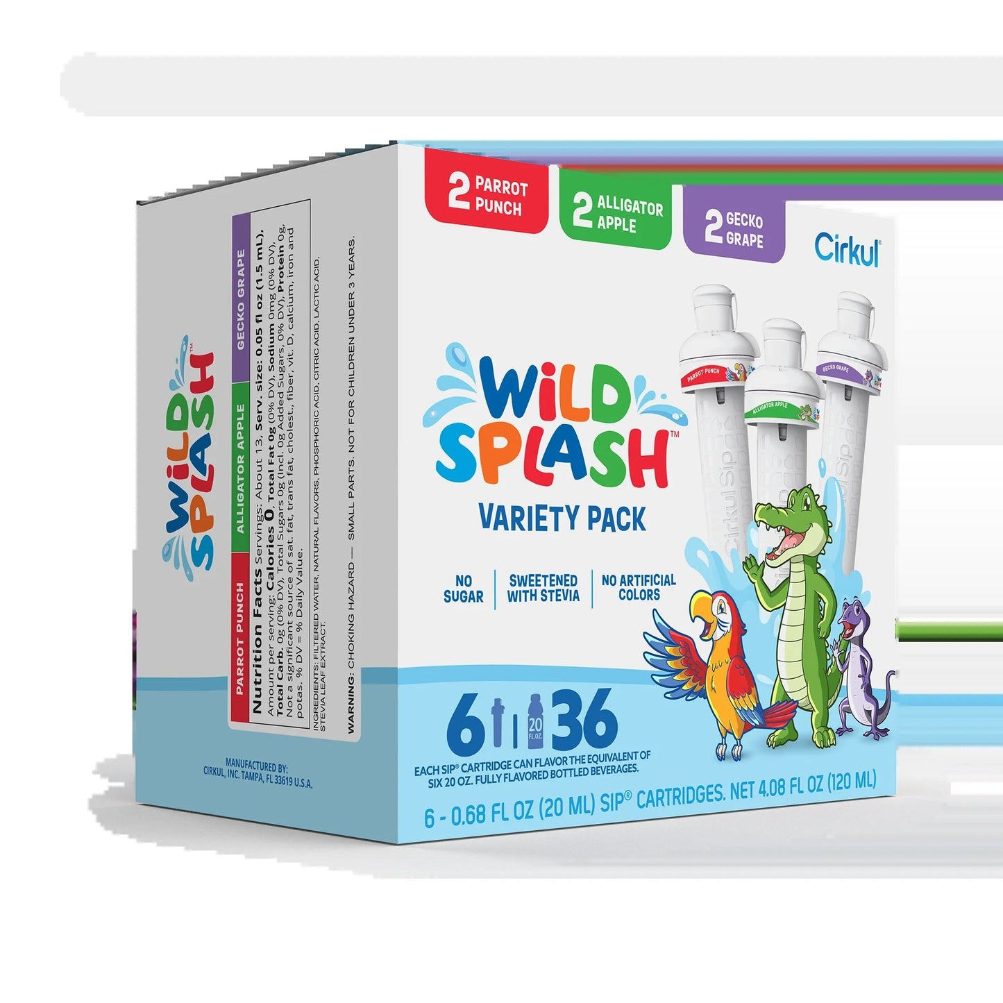 Wild SplashTM 6-Pack Variety Pack