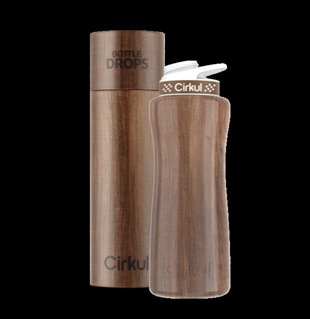 CX: Limited Edition: Woodgrain 32oz. Stainless Steel Bottle & Lid