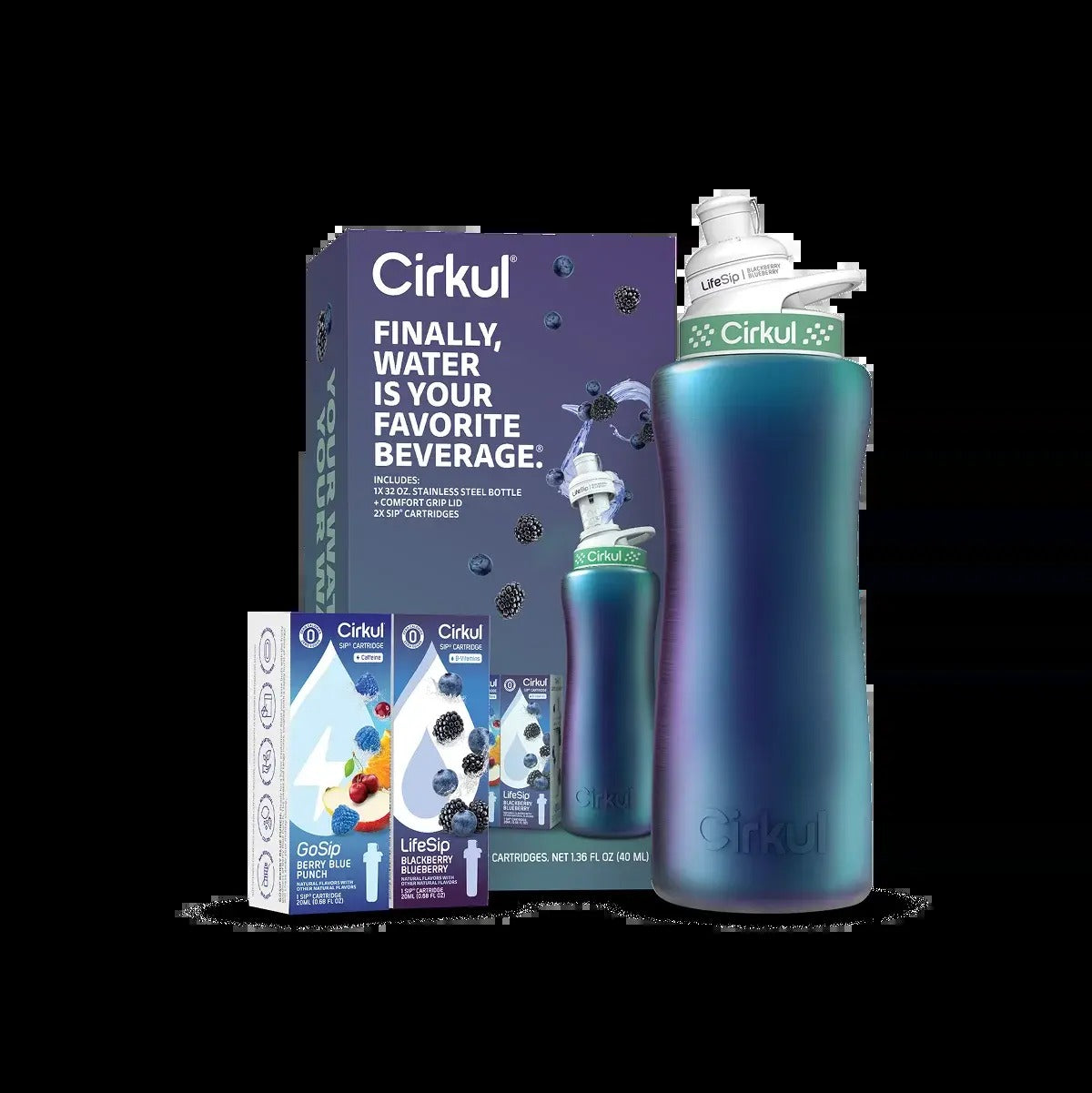 32oz. Chameleon Stainless Steel Bottle Starter Kit