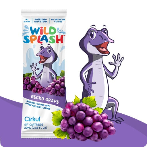 Wild Splash Gecko Grape Cartridge