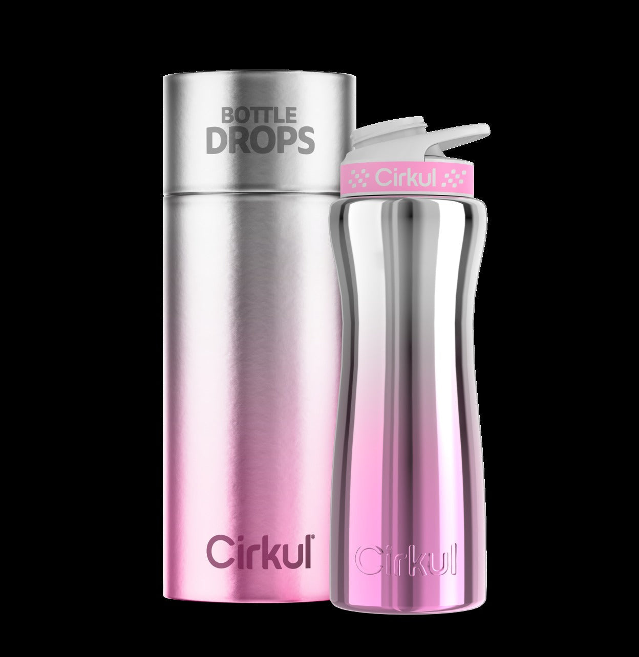 Limited Edition: 22oz. Magenta DuoChrome Stainless Steel Bottle & Lid