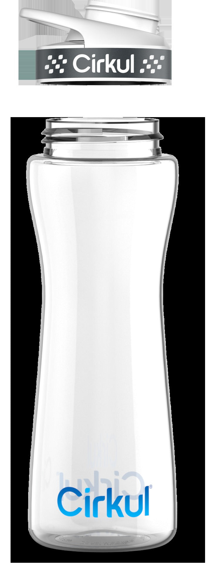 Add-on: 22oz. Plastic Bottle & Comfort Grip Lid