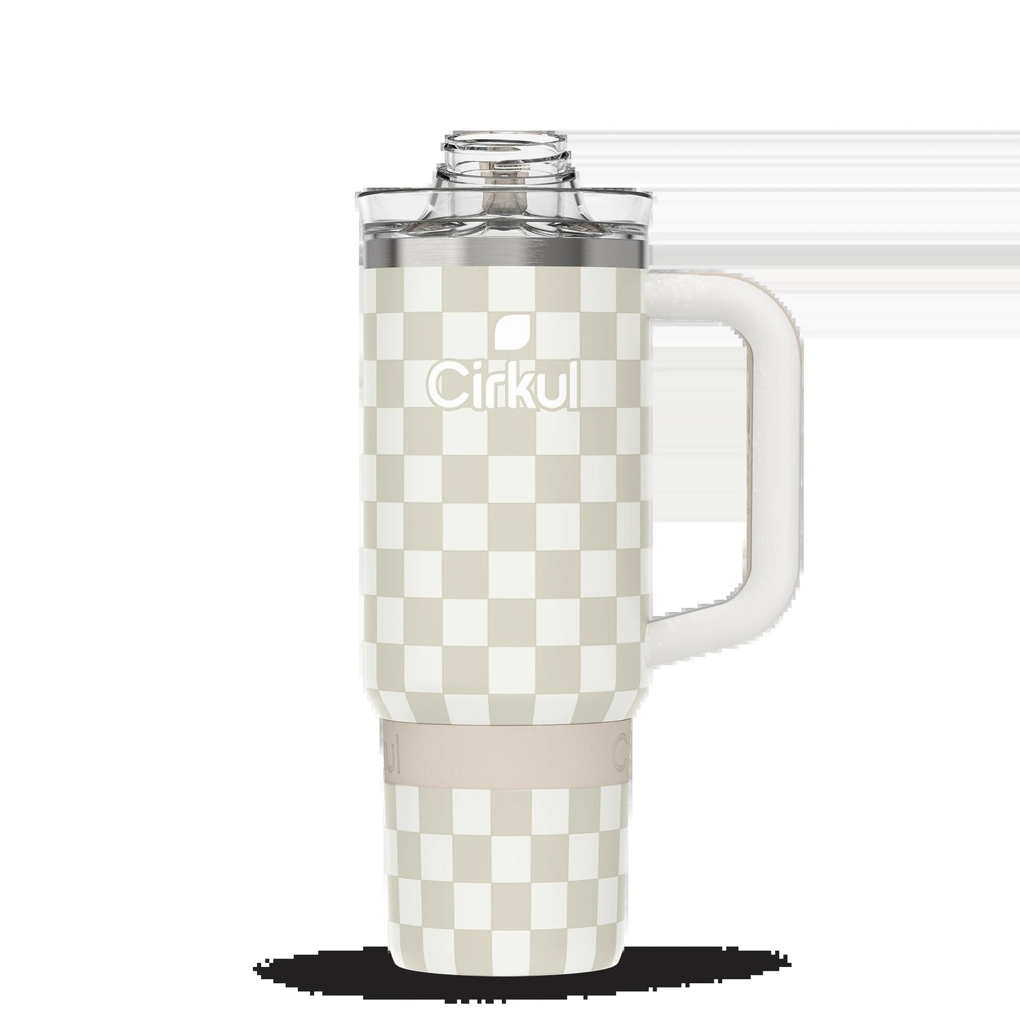CX: Limited Edition: 30oz. Taupe Tartan Travel StrawSipTM Tumbler